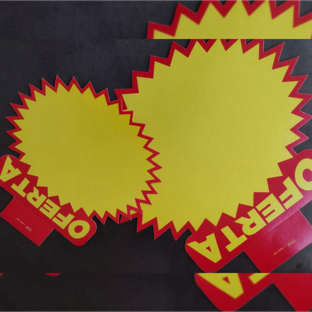 Panfletos e Tags de Ofertas