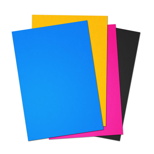 Papel Colorido A4: 180g Massa